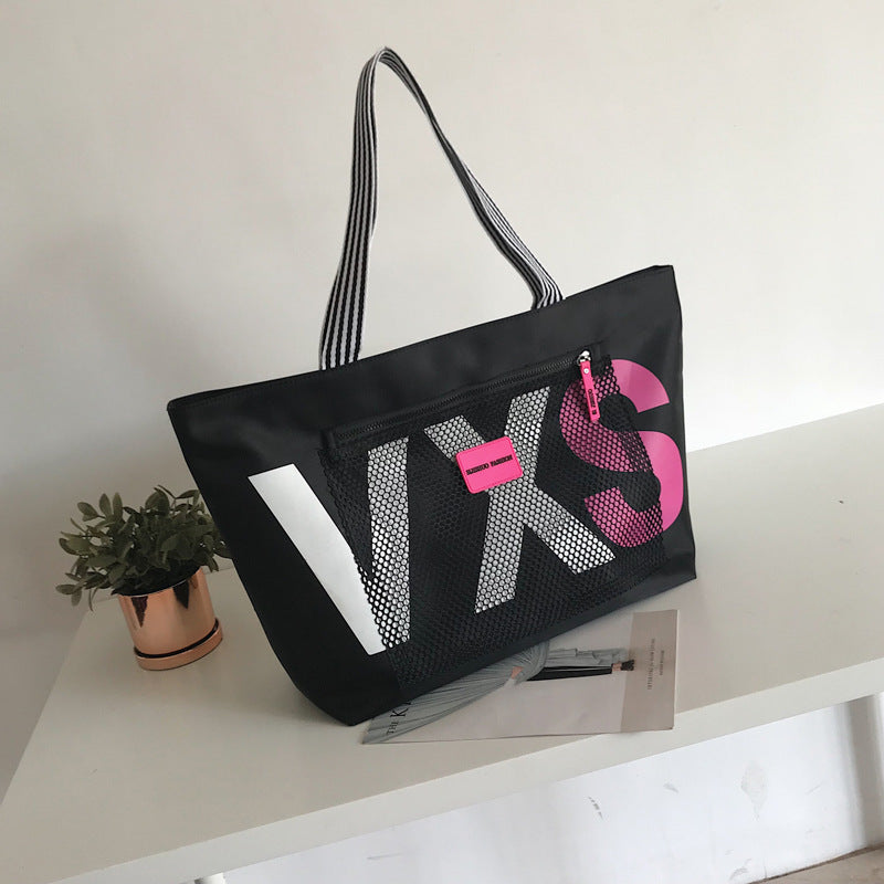 Trendy Waterproof Tote Beach Bag